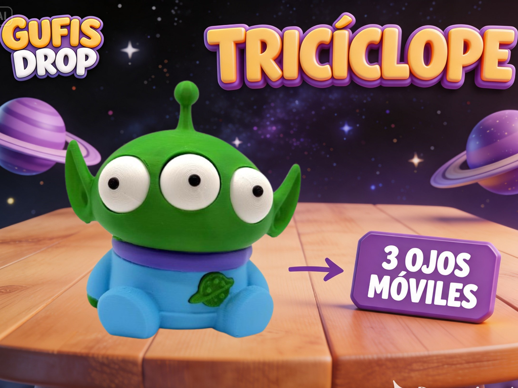 👽 Tricíclope – El Alien Invasor